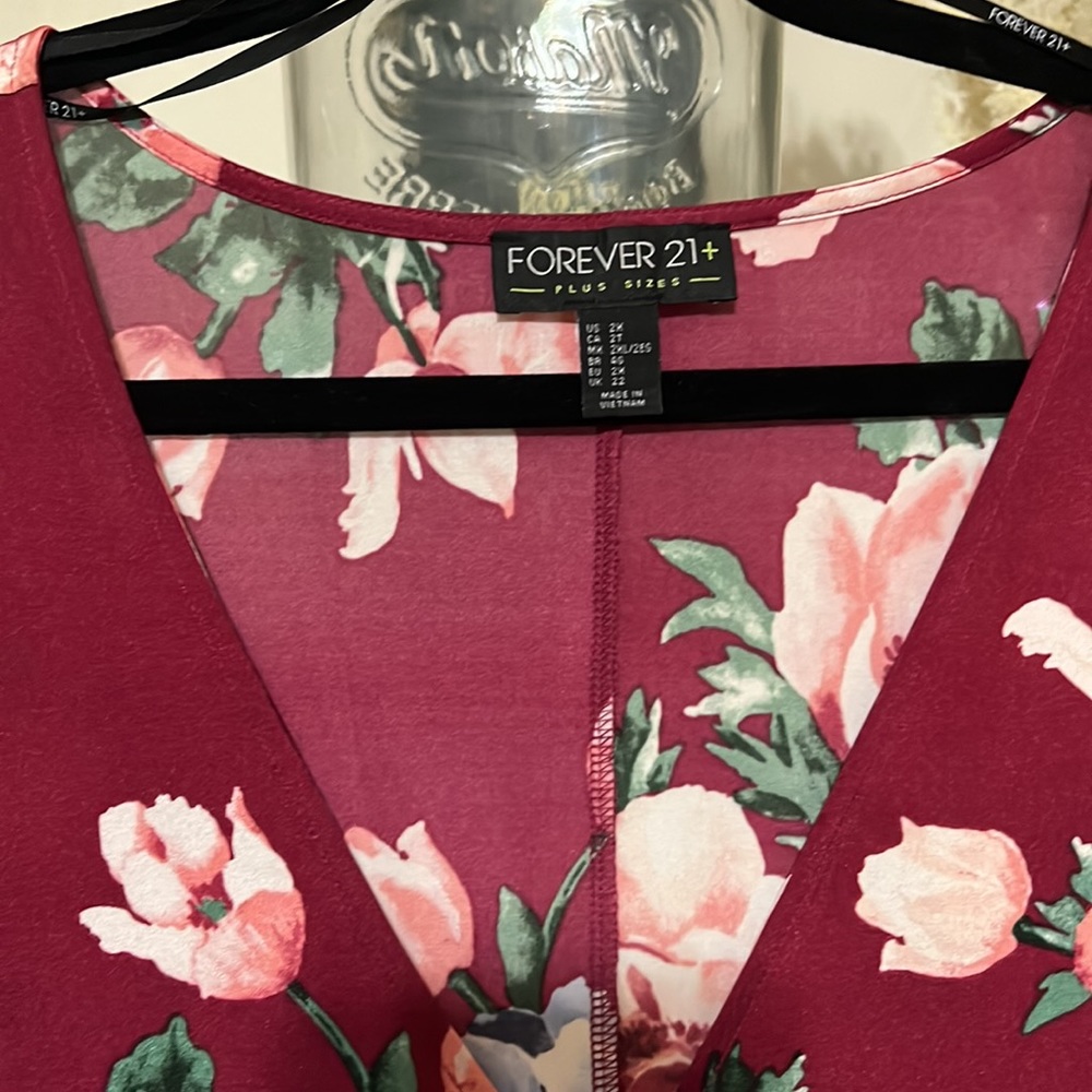Forever 21 Plus Size Bodycon Dress - Picture 2 of 5